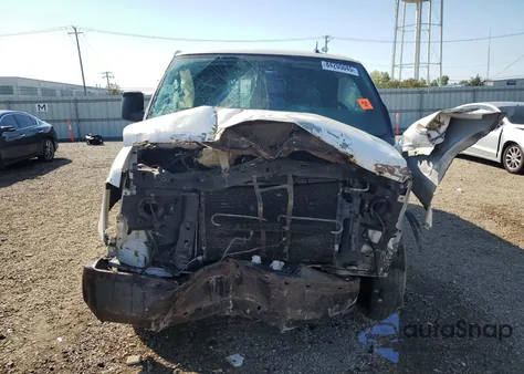 2013 Chevrolet Express G2500 z USA, uszkodzony, nr VIN 1GCWGFFAXD1110501